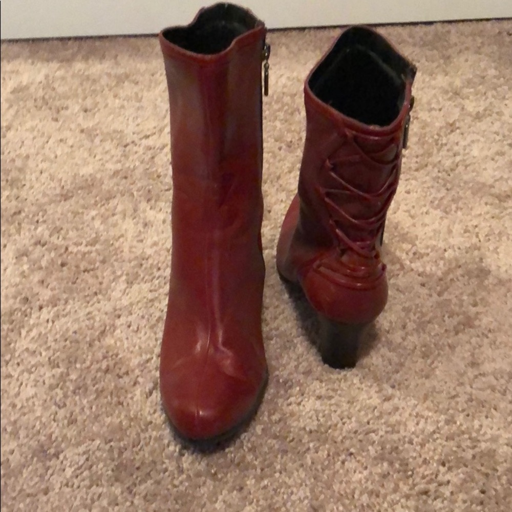 Red boots